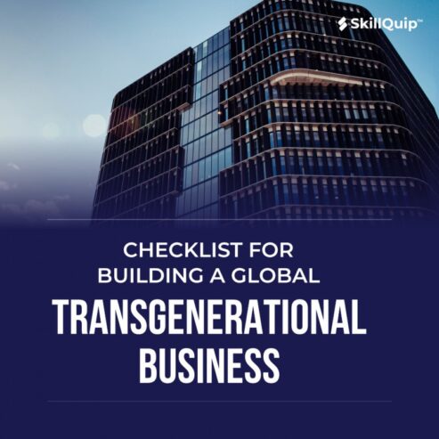 A Course On Building a Transgenerational Business