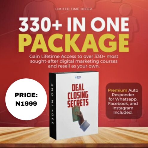 The Ultimate 330+ Digital Courses Bundle