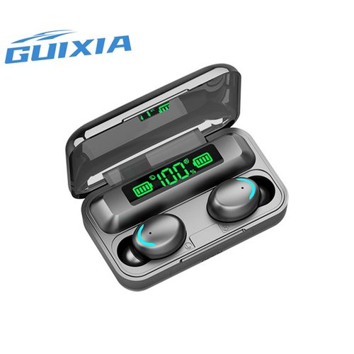 GUIXIA F9 Wireless Headset Bluetooth Earphone True Bass With Power Bank On Jumia